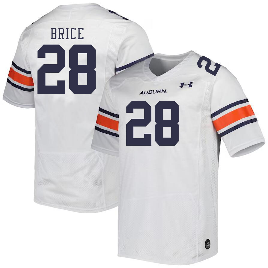 Men's Auburn Tigers #28 Hayden Brice White 2023 College Stitched Football Jersey